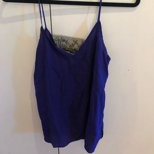 Cami NYC blue/purple tank top (M)